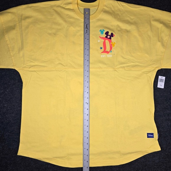 NWT Disney Disneyland Resort Play in Parks Yellow Spirit Jersey Size L - Picture 6 of 11